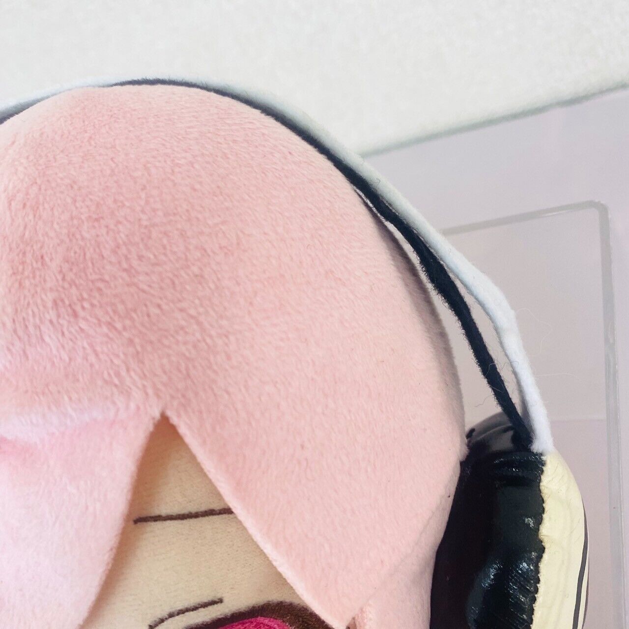 Super Sonico Plush Soft Stuffed Toy Doll Dance Smile Girl Movable Headphone Rare