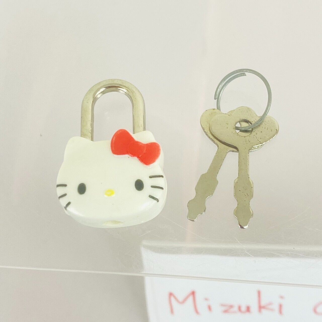 Sanrio Hello Kitty Safe Padlock Set Pink Angel Cat Dial Type Kawaii Character