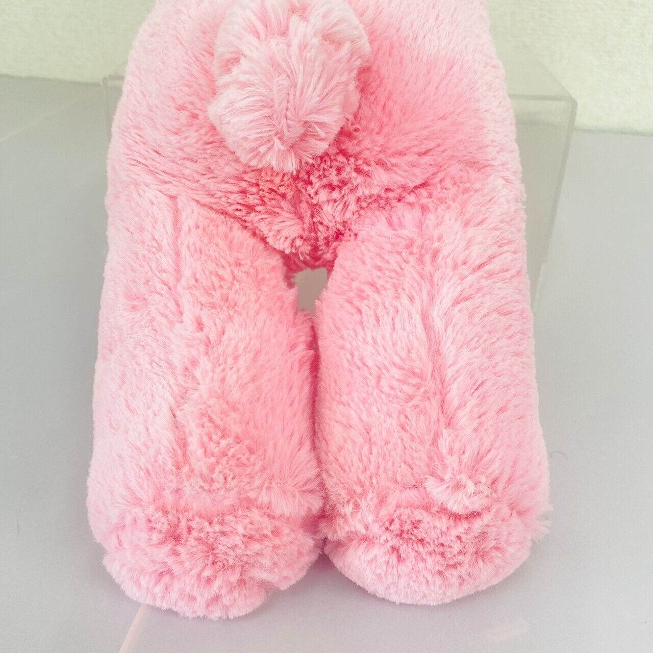 TAiTo Gloomy Bloody Bear Plush Pink Doll Soft Stuffed Toy Valentine Lying Fluffy