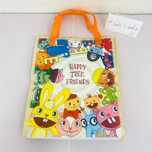 Happy Tree Friends Characters Tote Bag Cuddles Giggles Lumpy Toothy Nutty Flippy