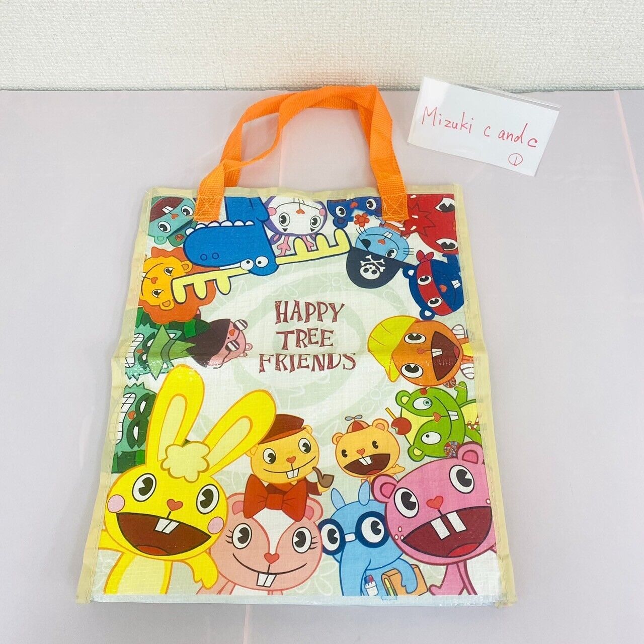 Happy Tree Friends Characters Tote Bag Cuddles Giggles Lumpy Toothy Nutty Flippy