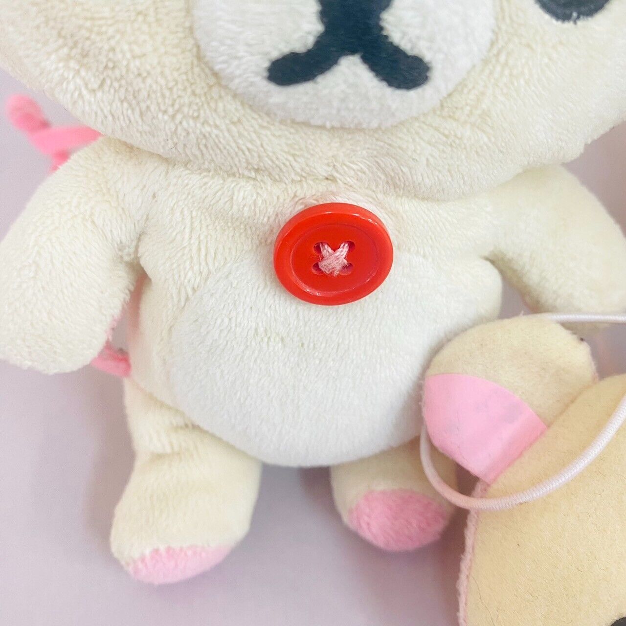 San-x Korilakkuma Chairoikoguma Plush Set Soft Stuffed Toy Fluffy White Brown