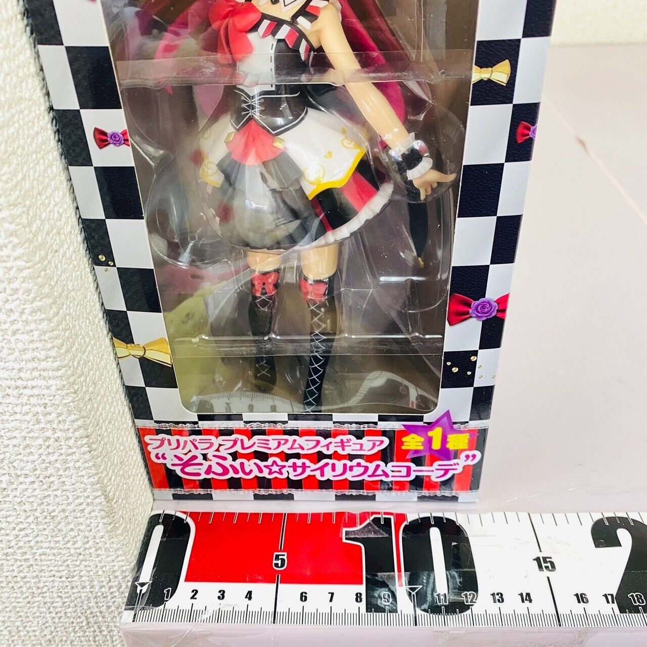 PriPa Sophie☆Cyllium Premium Figure Coordination Red Long Hair Ribbon Anime Idol