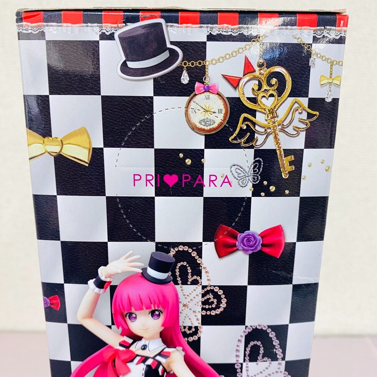 PriPa Sophie☆Cyllium Premium Figure Coordination Red Long Hair Ribbon Anime Idol