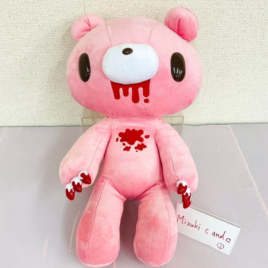 TAiTo Gloomy Bear Bloody Big Plush Pink Soft Stuffed Toy 21th Anniversary Kawaii