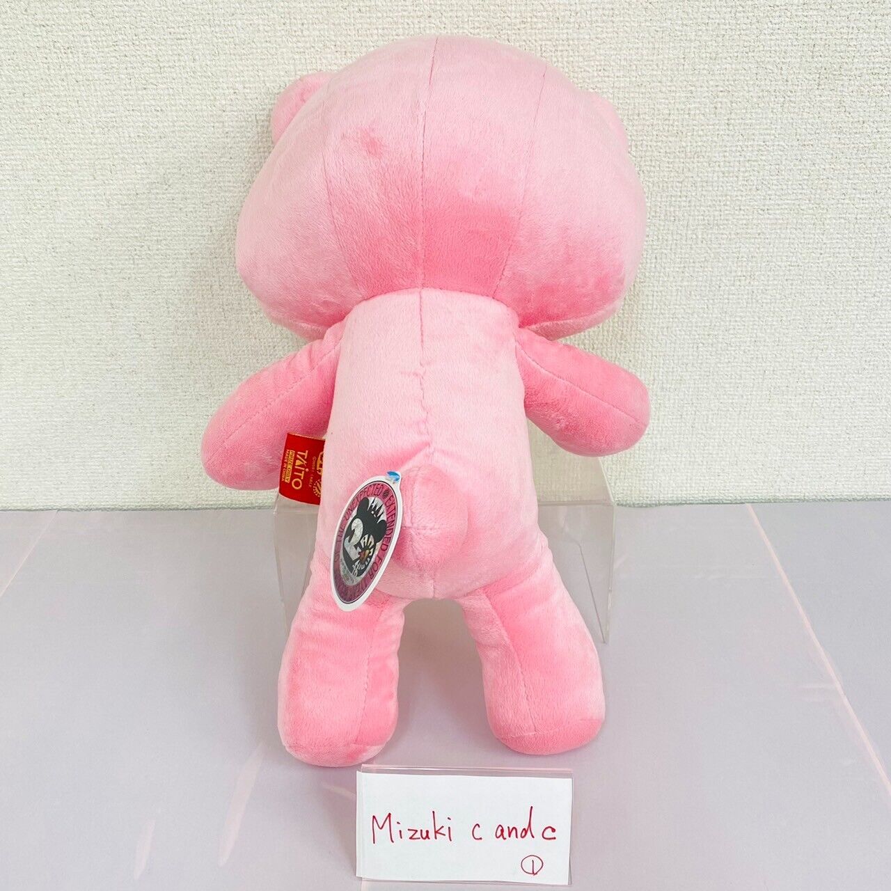 TAiTo Gloomy Bear Bloody Big Plush Pink Soft Stuffed Toy 21th Anniversary Kawaii