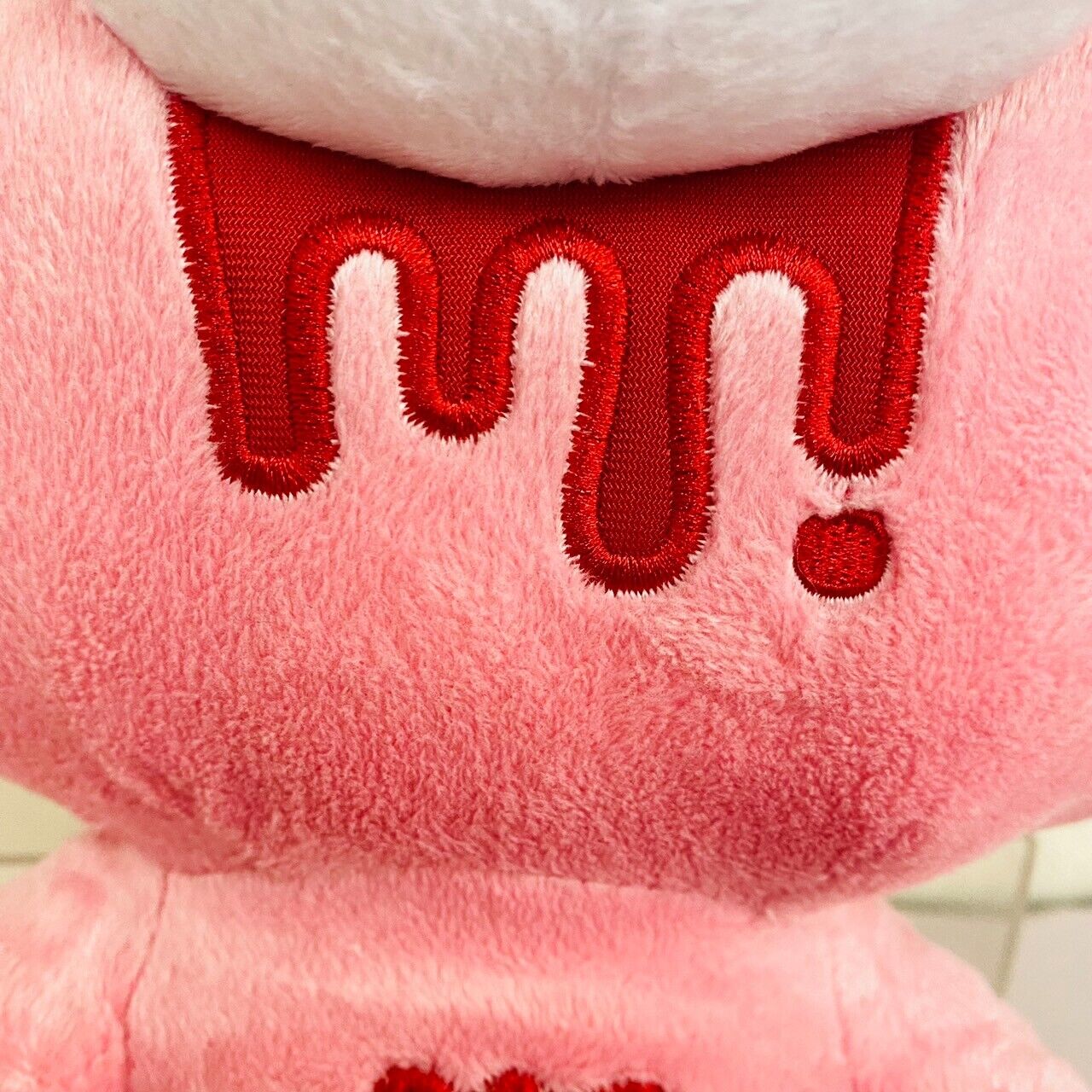 TAiTo Gloomy Bear Bloody Big Plush Pink Soft Stuffed Toy 21th Anniversary Kawaii