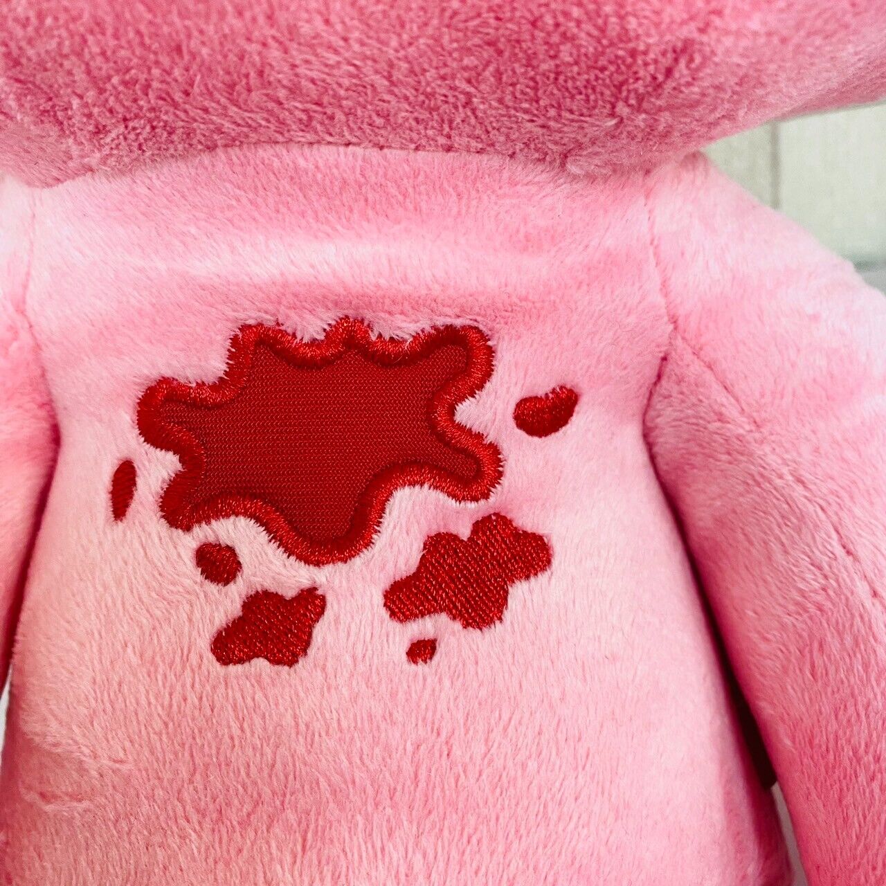 TAiTo Gloomy Bear Bloody Big Plush Pink Soft Stuffed Toy 21th Anniversary Kawaii