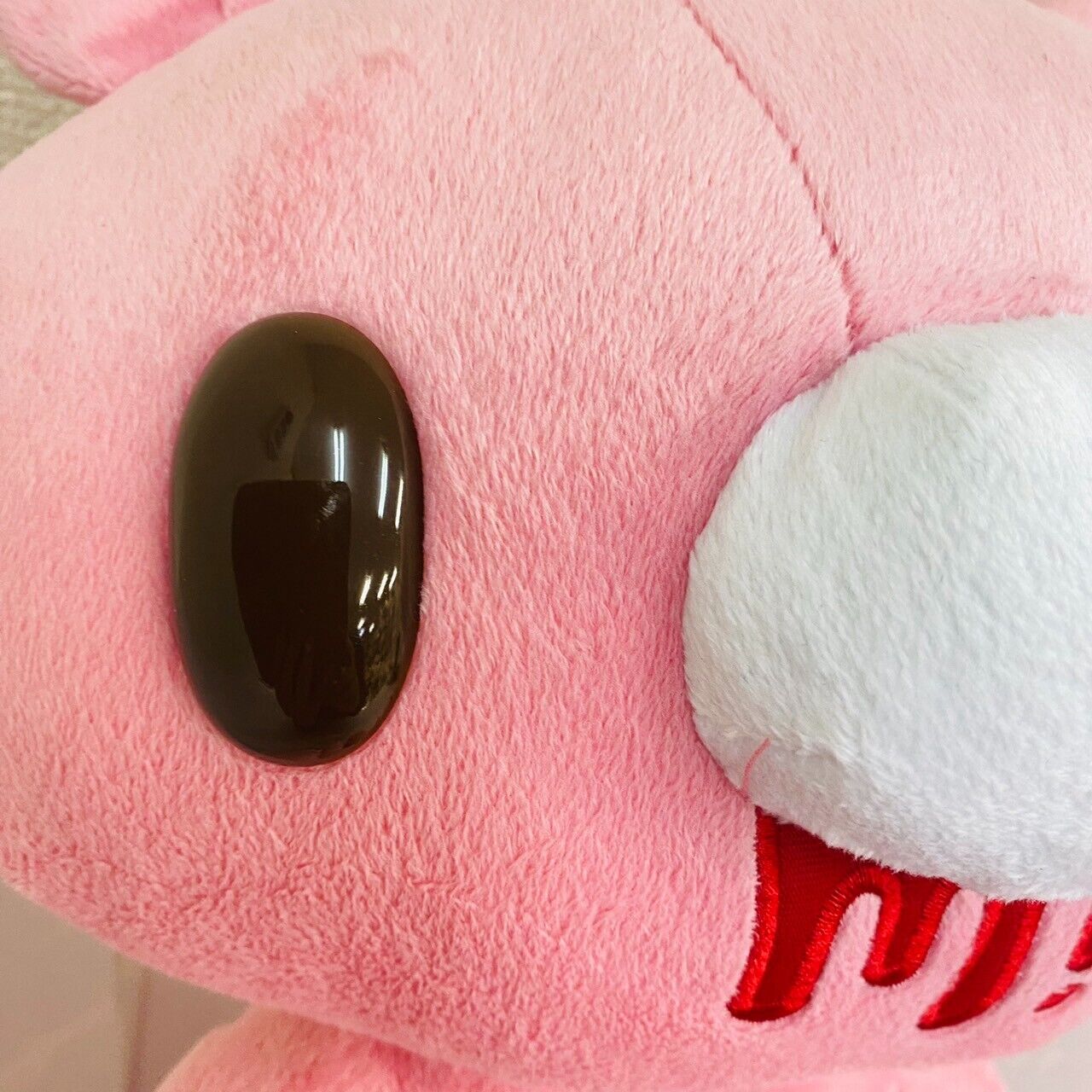 TAiTo Gloomy Bear Bloody Big Plush Pink Soft Stuffed Toy Chax GP Standard Kawaii