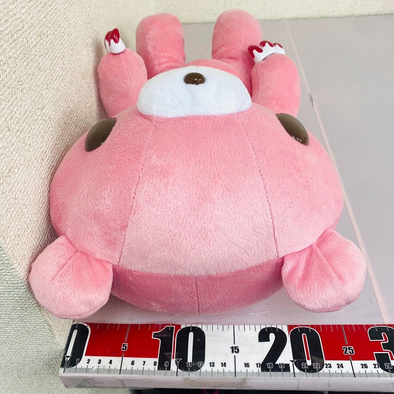 TAiTo Gloomy Bear Bloody Big Plush Pink Soft Stuffed Toy Chax GP Standard Kawaii