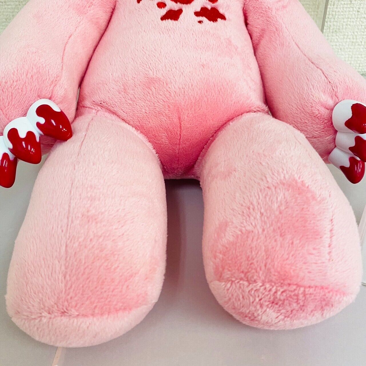 TAiTo Gloomy Bear Bloody Big Plush Pink Soft Stuffed Toy Chax GP Standard Kawaii