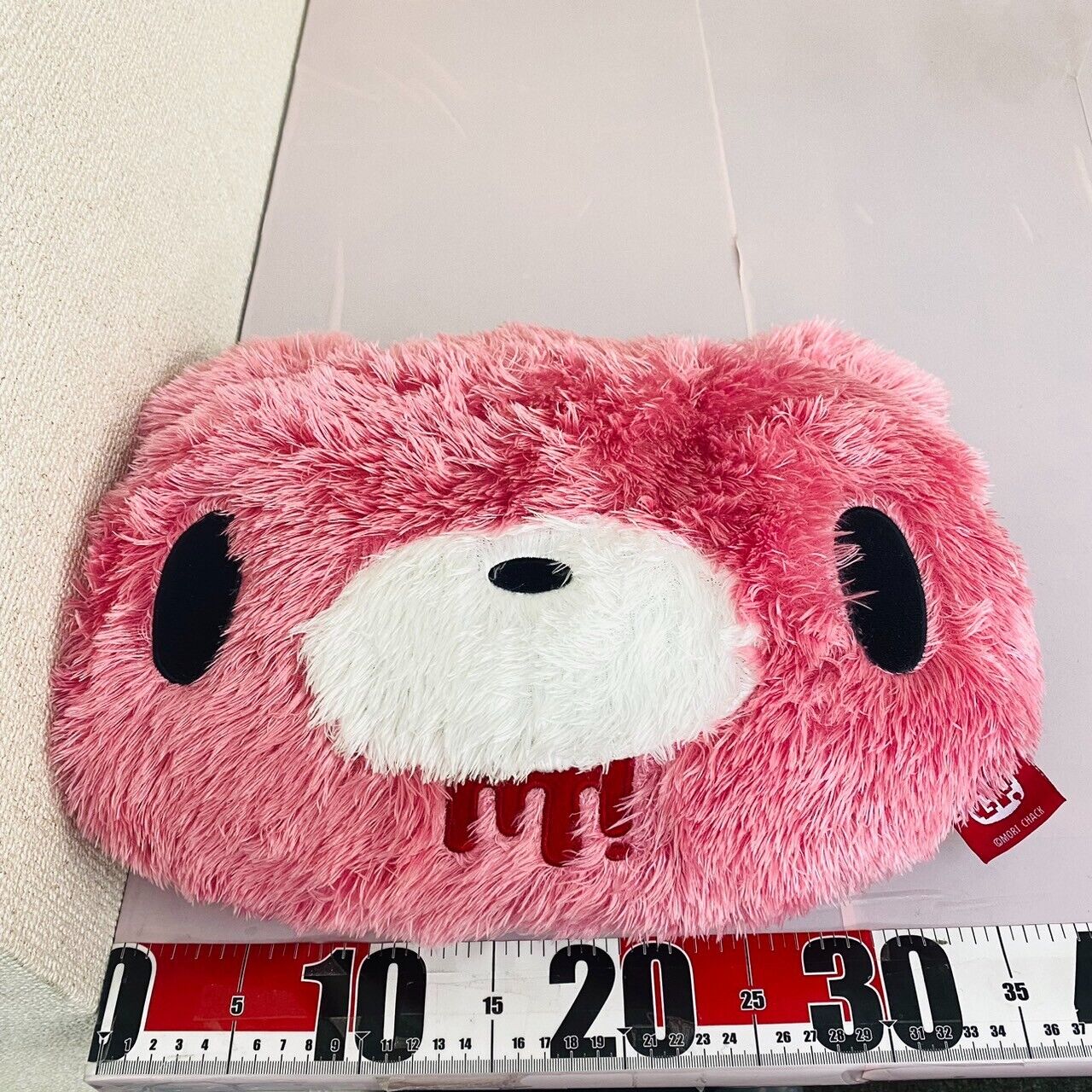 TAiTo Gloomy Bear Bloody Pink Face Cushion Plush Fluffy Soft Stuffed Toy CGP 118