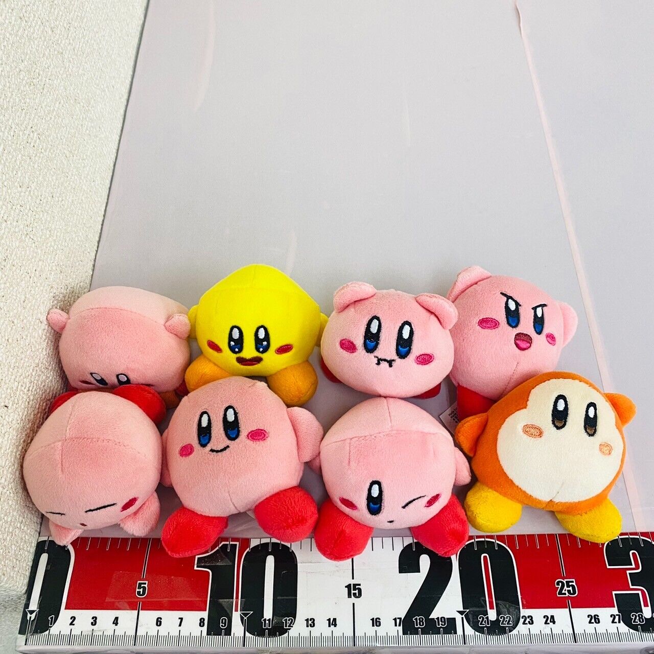 Kirby of the Stars Star Hoshi no Kirby Plush Mascot MacDonald Happy Set Pink