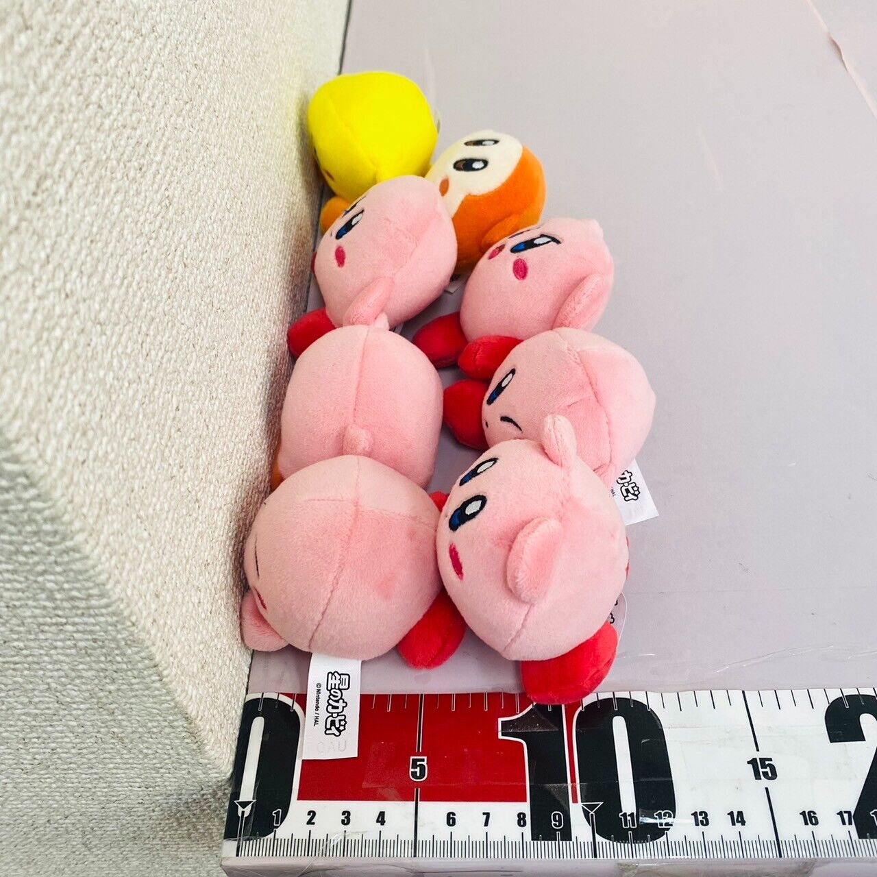 Kirby of the Stars Star Hoshi no Kirby Plush Mascot MacDonald Happy Set Pink