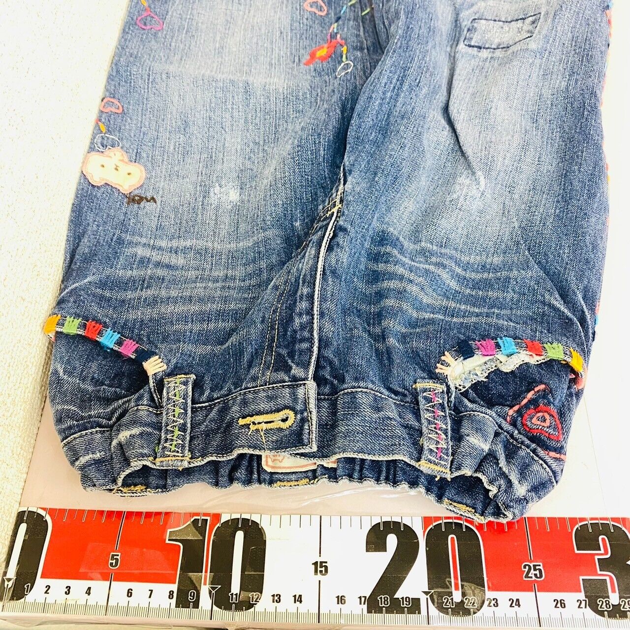 Bettys Blue Denim Pants 140cm Kids Navy Kuma No Eimy Chan Bottoms Girls Kawaii