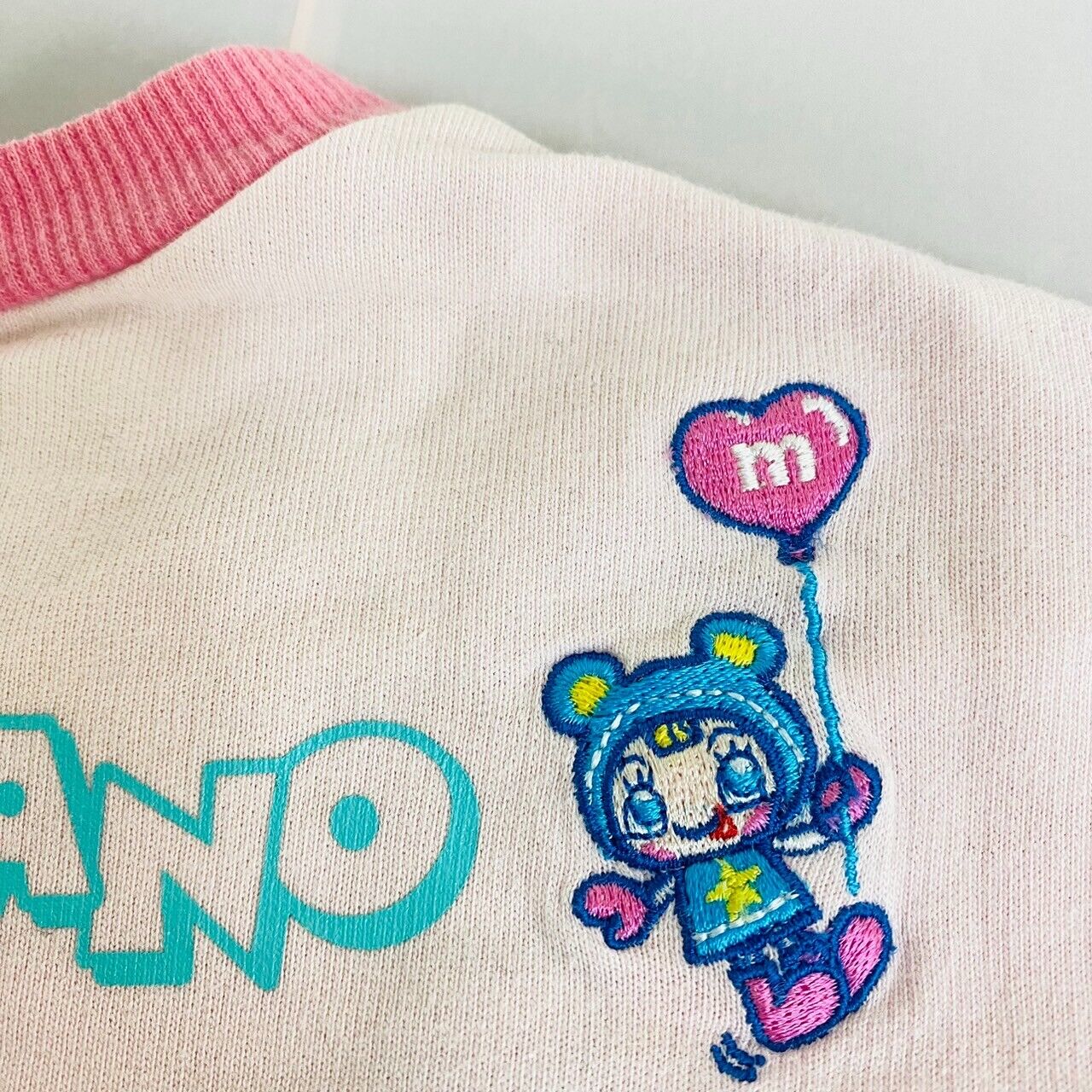 Mezzo Piano Kids T-shirt 150cm Long Sleeve Pink Over The Rainbow Berrie-chan