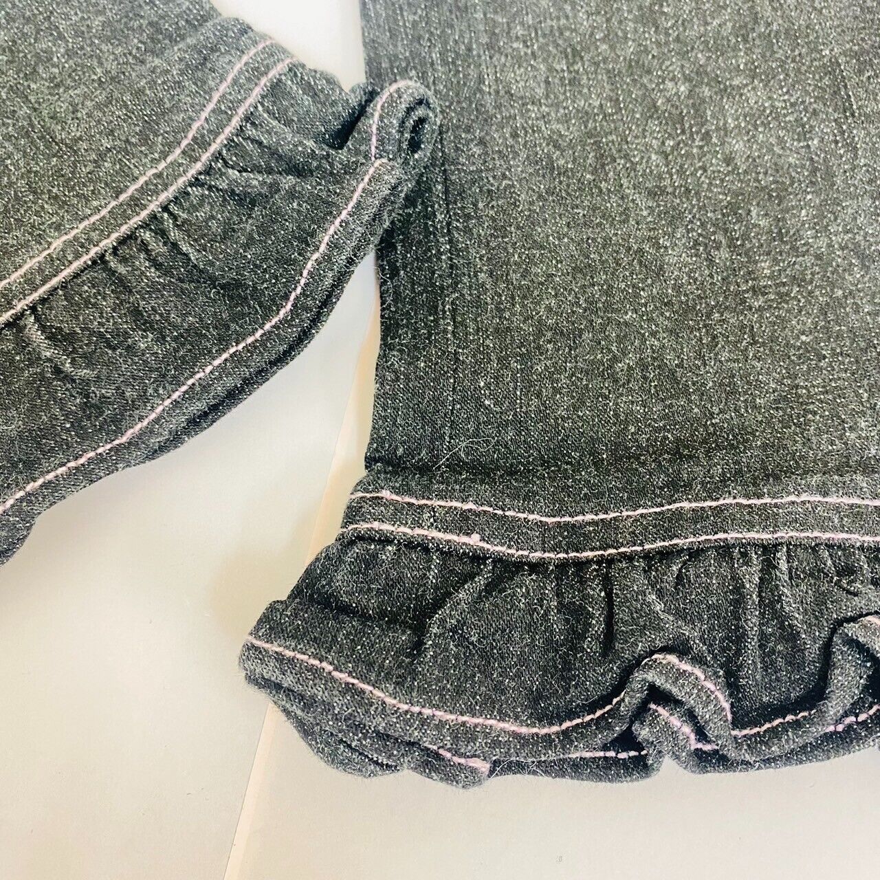 Bettys Blue Denim Pants 150cm Kids Navy Kuma No Eimy Chan Bottoms Frill Kawaii