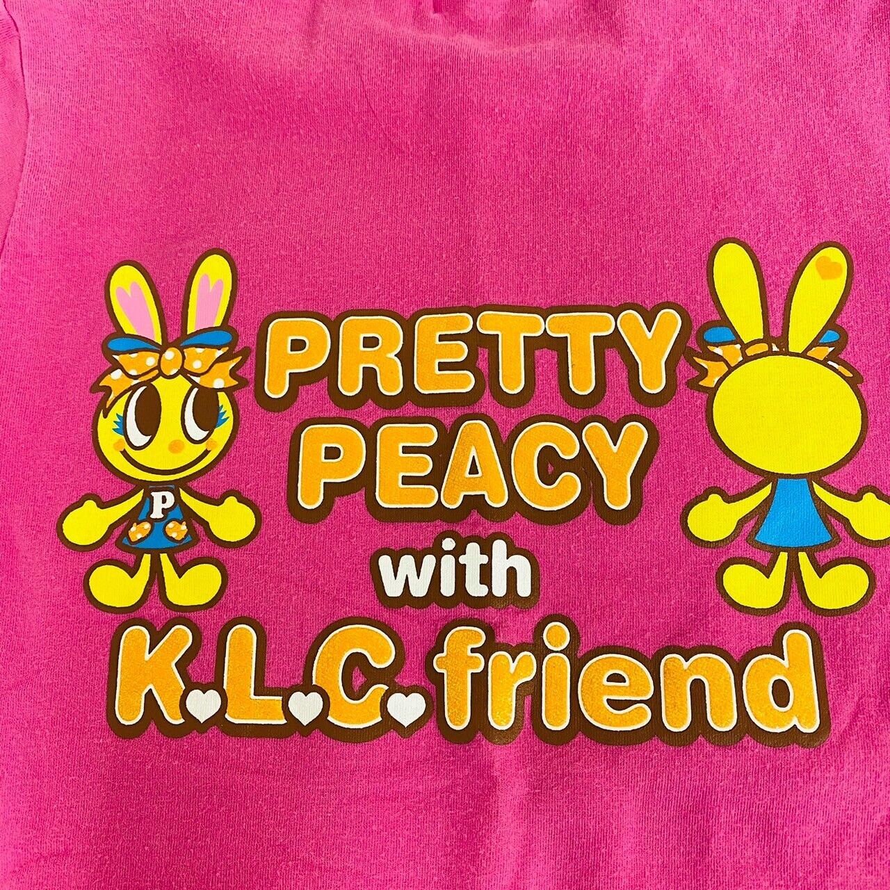 K.L.C Kids Tops Set 3 Pink Blue Black Long Sleeve T-shirt 150cm 160cm Kawaii