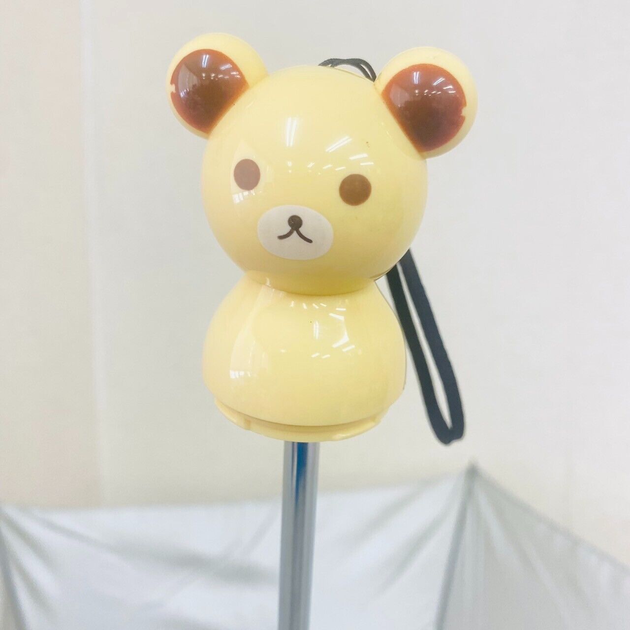 San-x Rilakkuma Folding Compact Umbrella For Both Sun And Rain Egg Color Kawaii