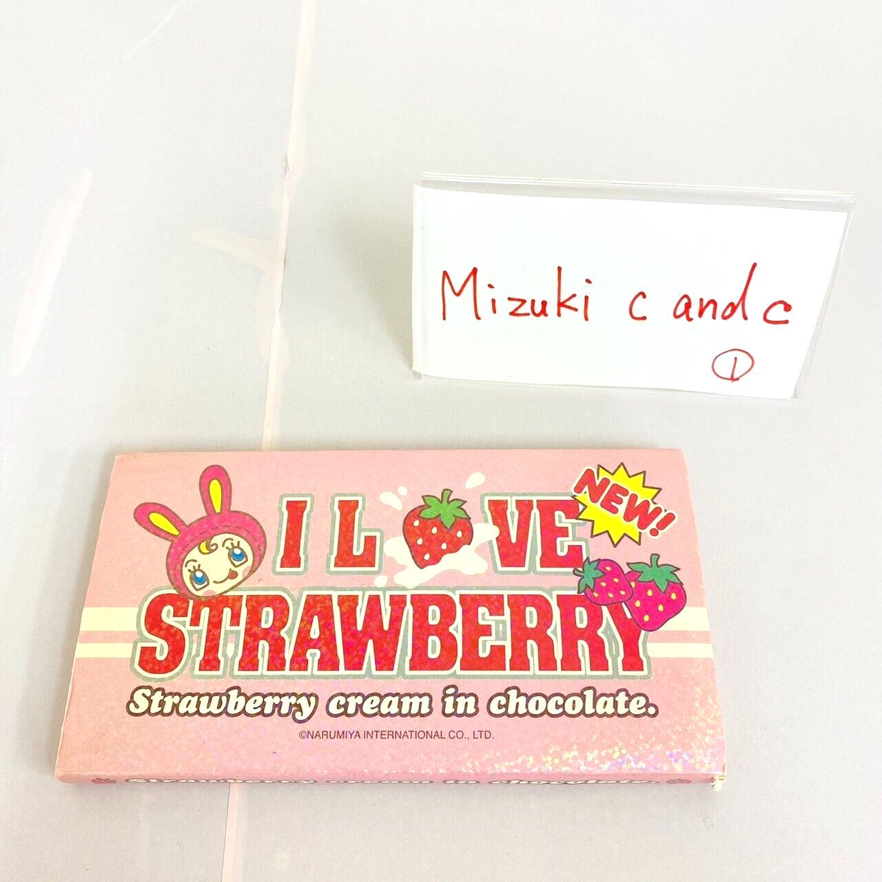 Mezzo Piano Mirror Strawberry Chocolate Berrie-chan Pink Rabbit Character Kawaii