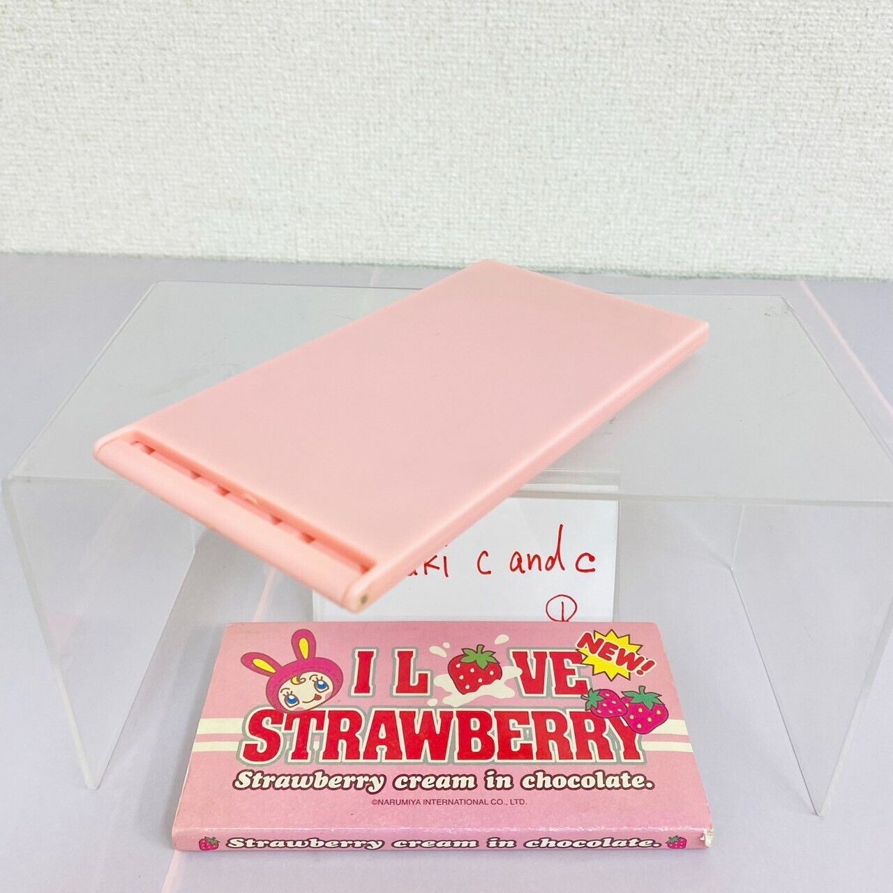 Mezzo Piano Mirror Strawberry Chocolate Berrie-chan Pink Rabbit Character Kawaii