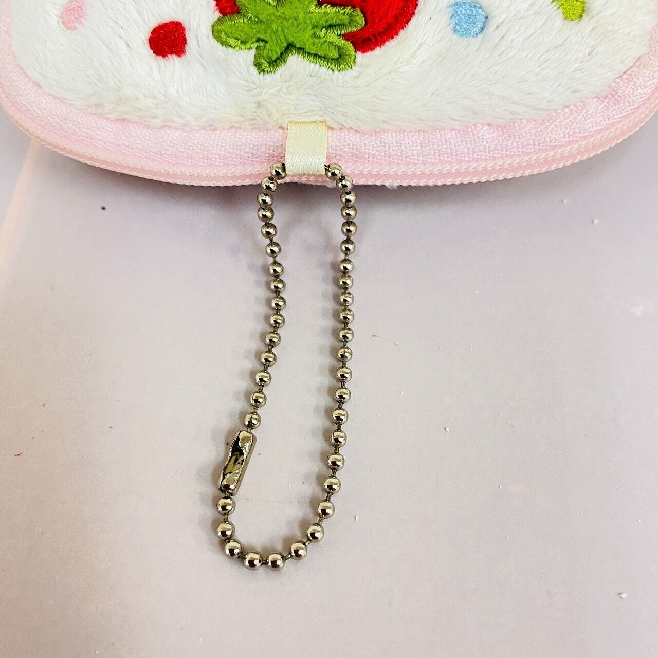 Mother Garden Pouch Ball Chain Cake Strawberry Sweets White Cream Kawaii Rare