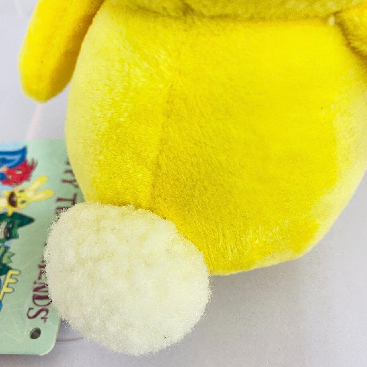 Happy Tree Friends Cuddles Plush Yellow Rabbit Fluffy Soft Stuffed Toy Kawaii