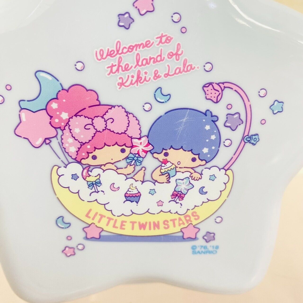 Sanrio Little Twin Stars Pump Bottle Set 2 Pink Blue Kiki&Lala Shampoo Star Bath