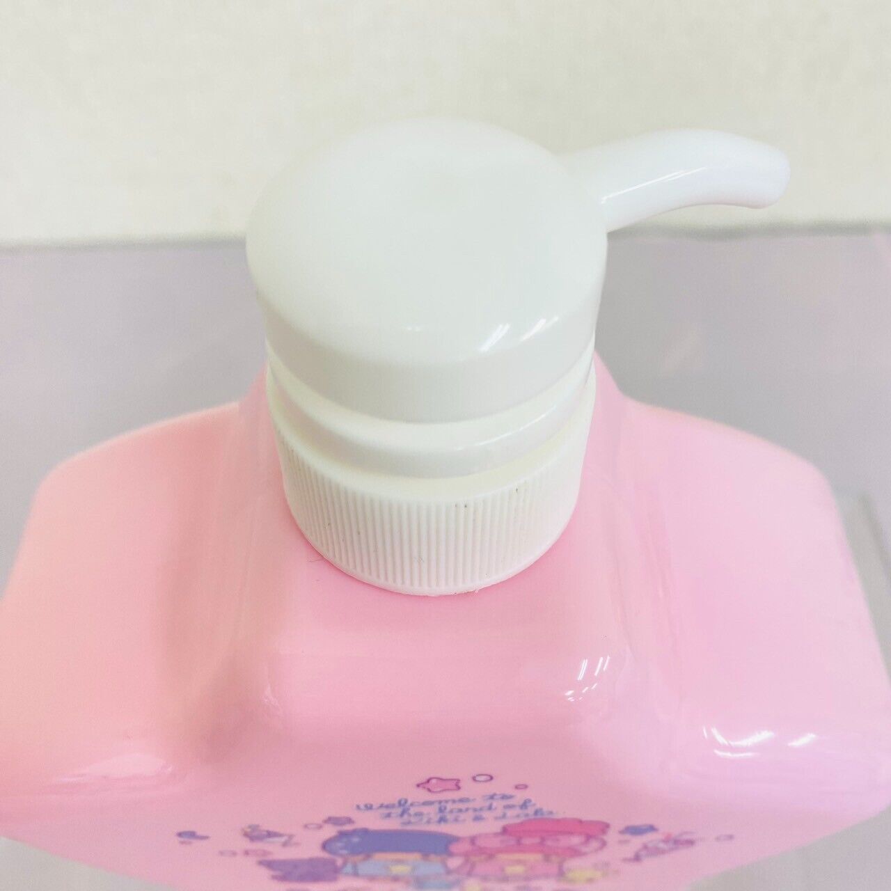 Sanrio Little Twin Stars Pump Bottle Set 2 Pink Blue Kiki&Lala Shampoo Star Bath