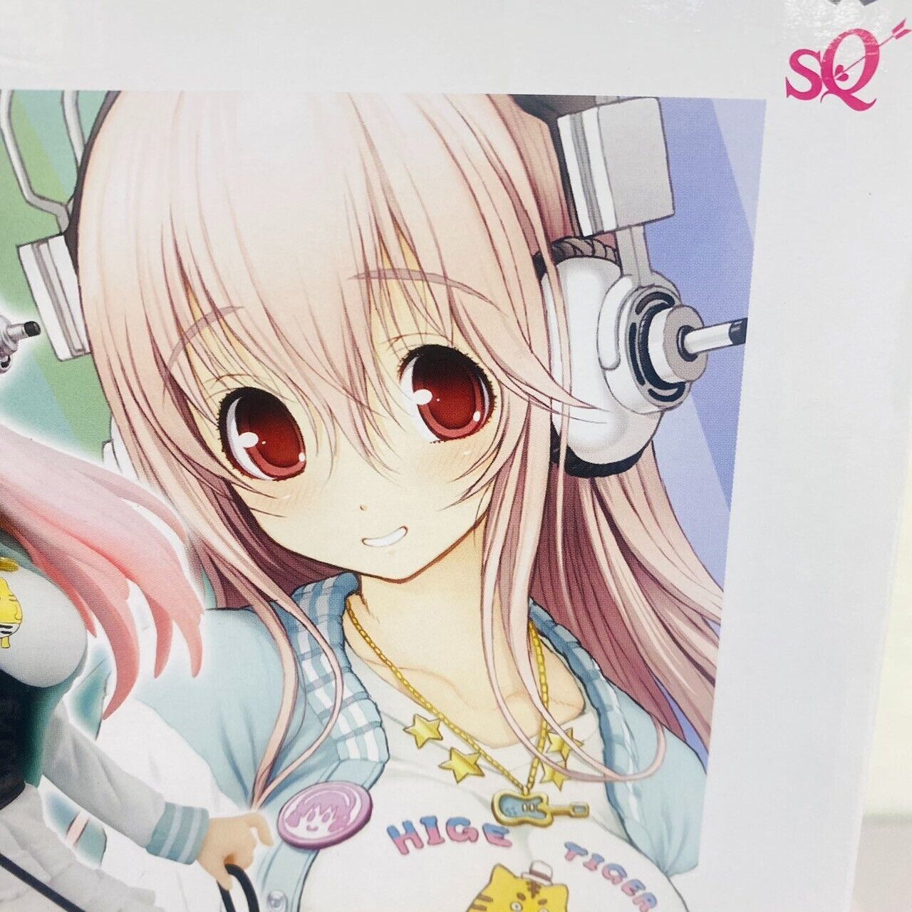 Nitro Super Sonico SQ Figure Tora Version Mike Headphones Jumper Skirt Box Anime