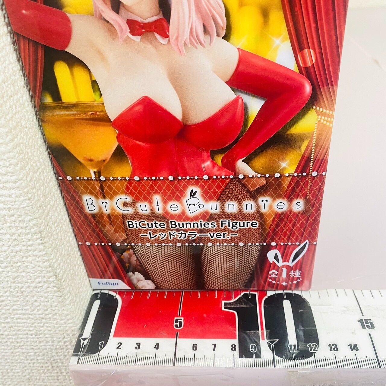 Super Sonico Special Figure Cute Bunny Red Headphones Fishnet Tights Sewing