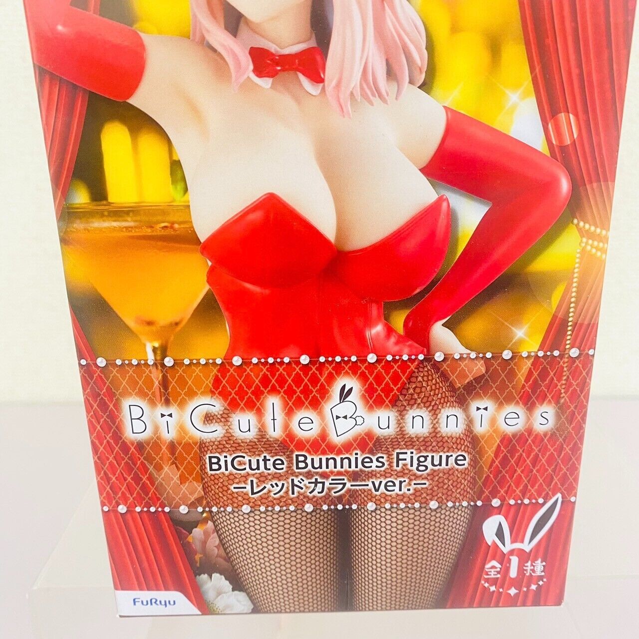 Super Sonico Special Figure Cute Bunny Red Headphones Fishnet Tights Sewing