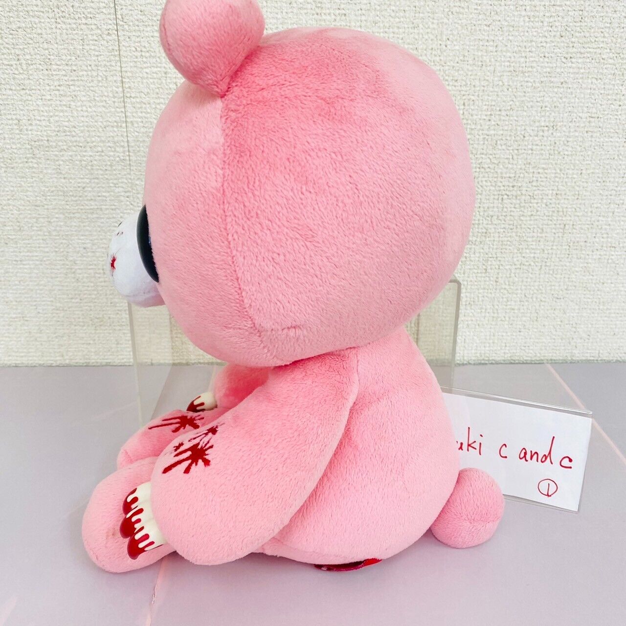 Chax GP Gloomy Stuffed Toy Extra Bloody Bear Plush CGP-103 Pink Taito Prize Only