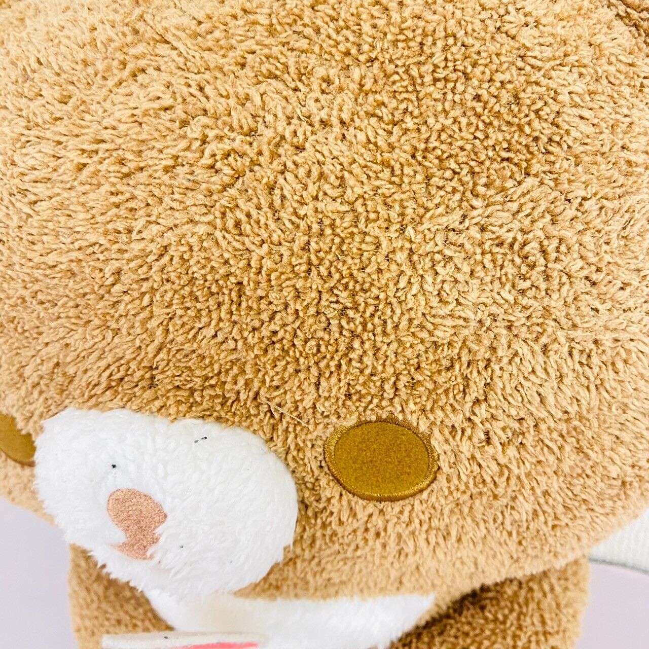 San-X Rilakkuma Chairoikoguma Friends Plush Soft Stuffed Toy Tulip Flower Brown