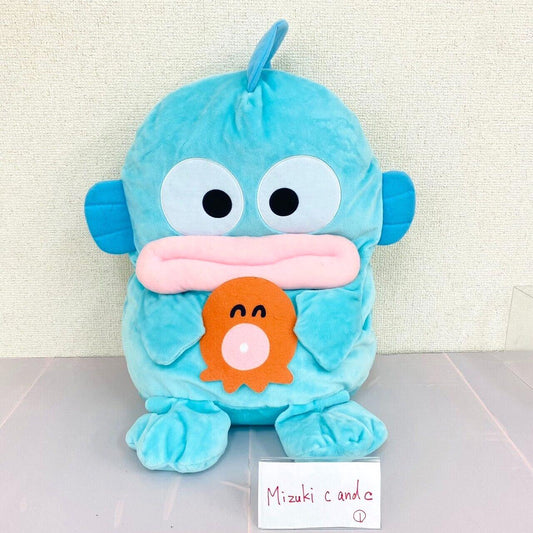 Sanrio Hangyodon Sayuri Plush Soft Stuffed Toy Doll Octopus Half-Mermaid Blue