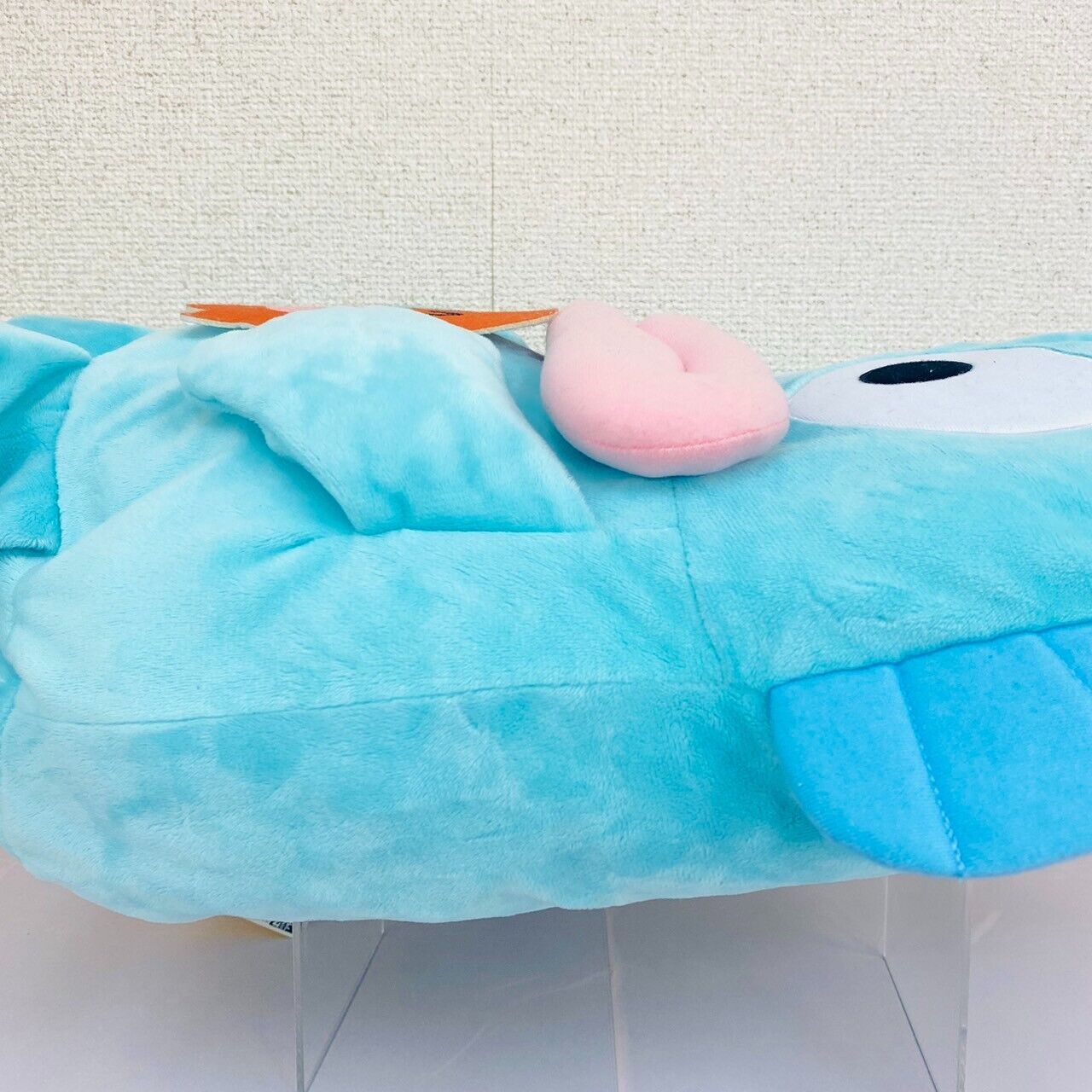 Sanrio Hangyodon Sayuri Plush Soft Stuffed Toy Doll Octopus Half-Mermaid Blue