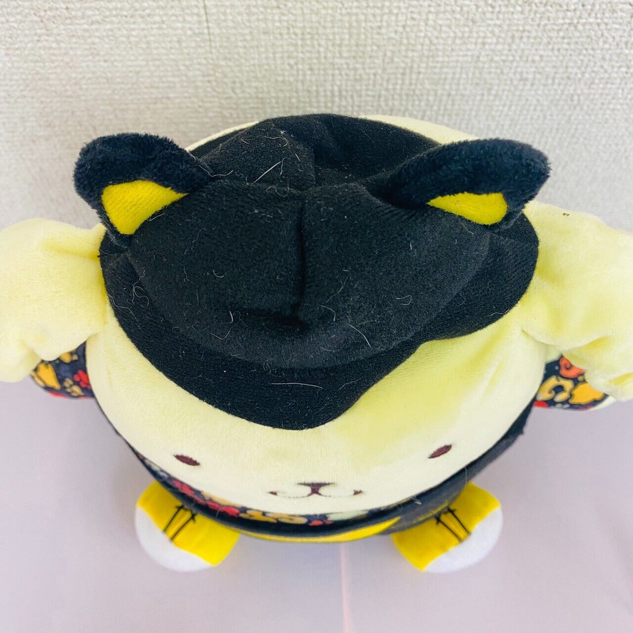 Sanrio Pompom Purin Plush Soft Stuffed Toy Black Cat Street Hat Yellow Dog Rare