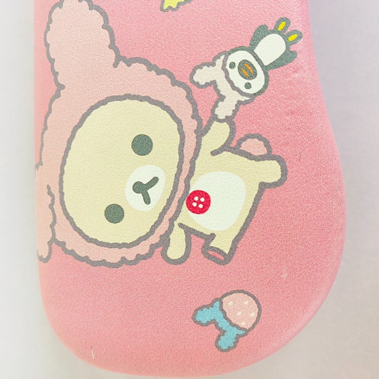 San-X Rilakkuma Korilakkuma Kids Glasses Case Pink Rabbit Costume Strawberry