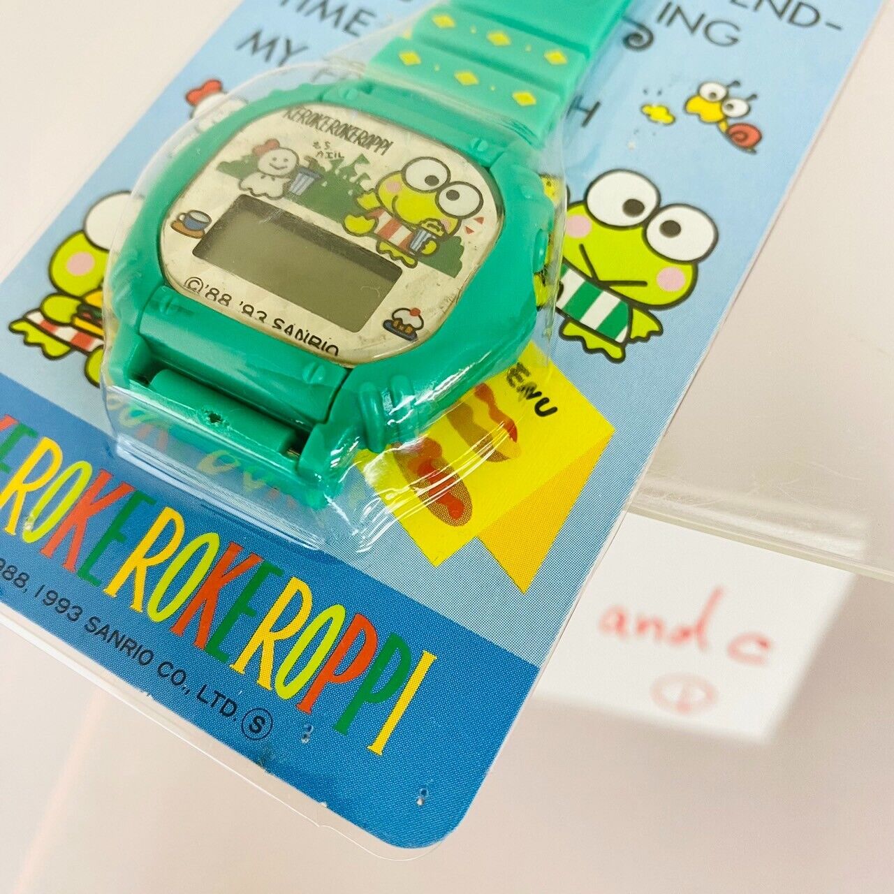 Sanrio Kerokero Keroppi Watch Green Frog Teruteru Hamburger Wristwatch Kawaii