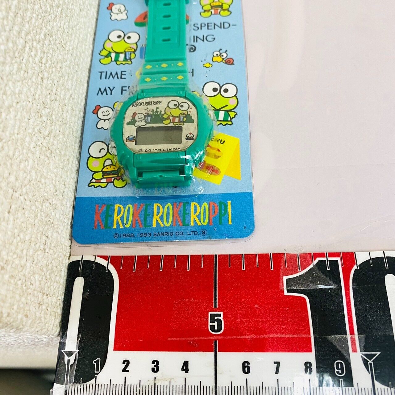 Sanrio Kerokero Keroppi Watch Green Frog Teruteru Hamburger Wristwatch Kawaii