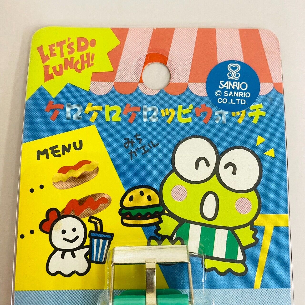 Sanrio Kerokero Keroppi Watch Green Frog Teruteru Hamburger Wristwatch Kawaii