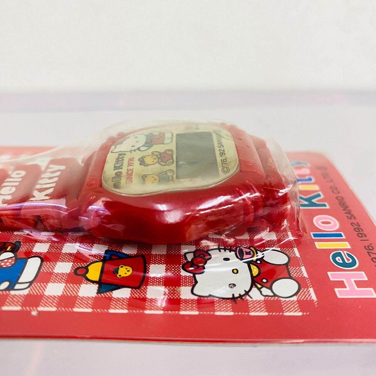 Sanrio Hello Kitty Watch Red Cat Ribbon Wristwatch Kids Vintage Kawaii Character