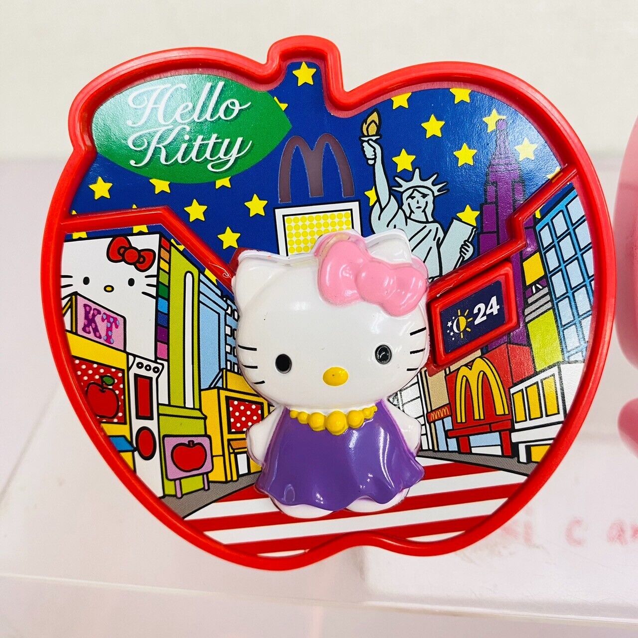 Sanrio Hello Kitty MacDonald Toy Set 7 Jigsaw Puzzle Ribbon Heart Cat Kawaii