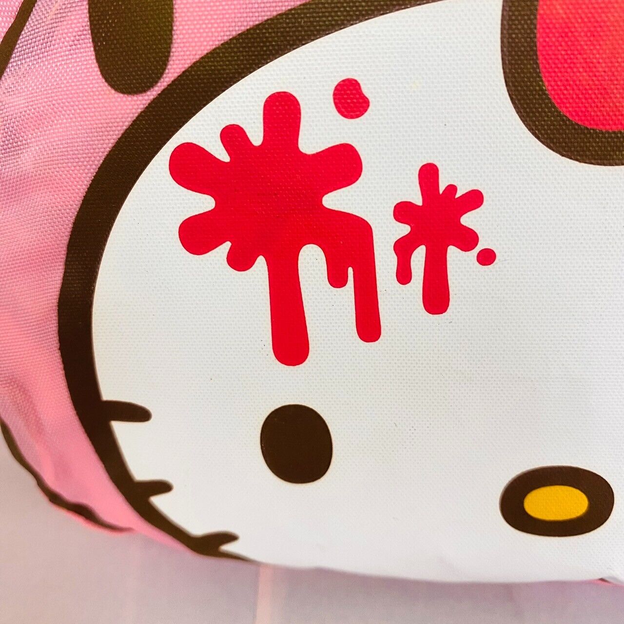 Sanrio Hello Kitty TAiTo Gloomy Bloody Bear Collaboration Eco Shopping Bag Pink