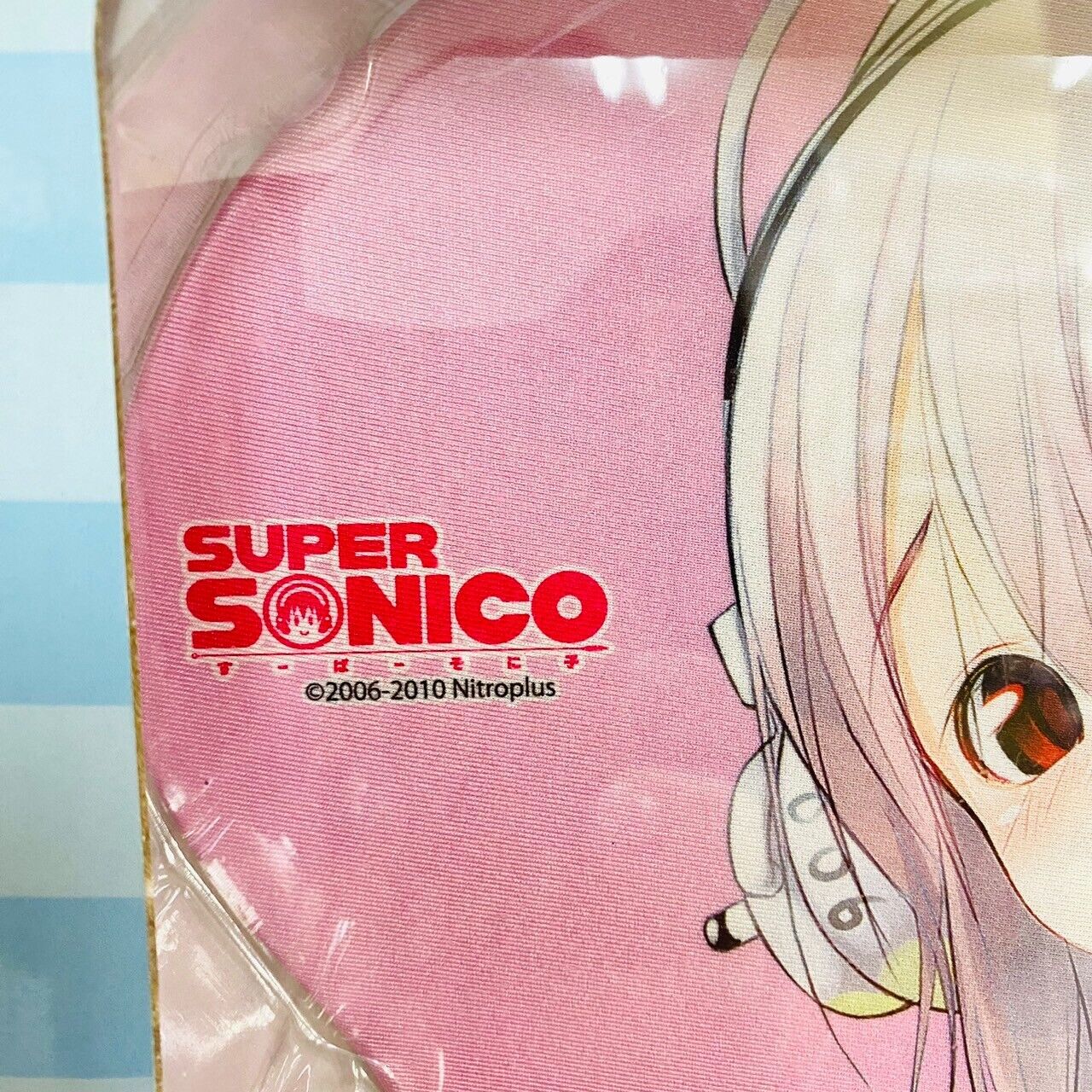 Super Sonico 3D Mouse Pad Set 2 Girl Headphone Game Anime Prize Kawaii Rare