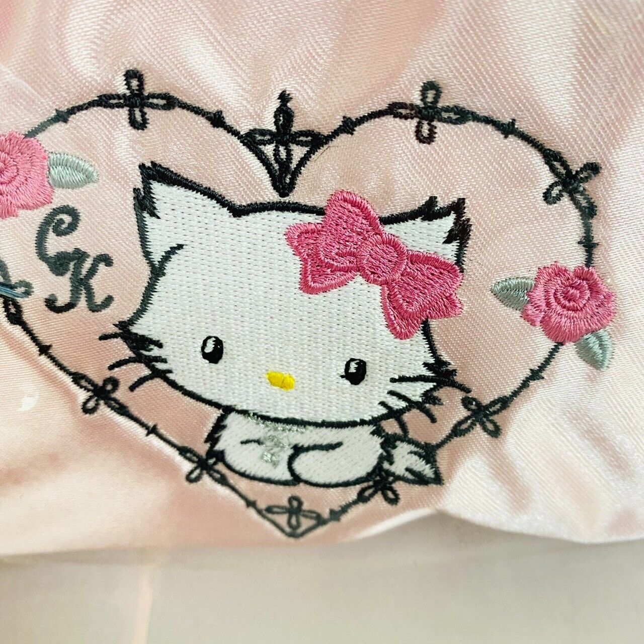 Sanrio Charmmy Charmy Kitty Shoulder Bag Pink Rose Cat Heart Frill Kawaii Rare