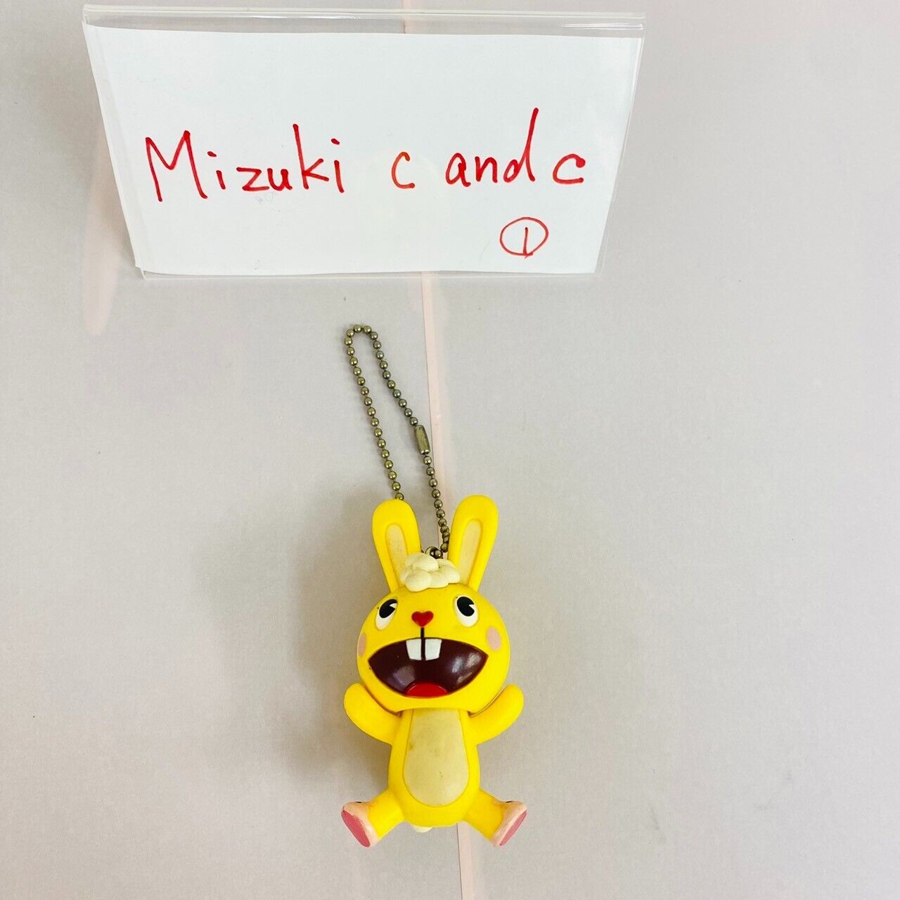 Happy Tree Friends HTF Giggles Keychain Keyring Yellow Kawaii Character Rare