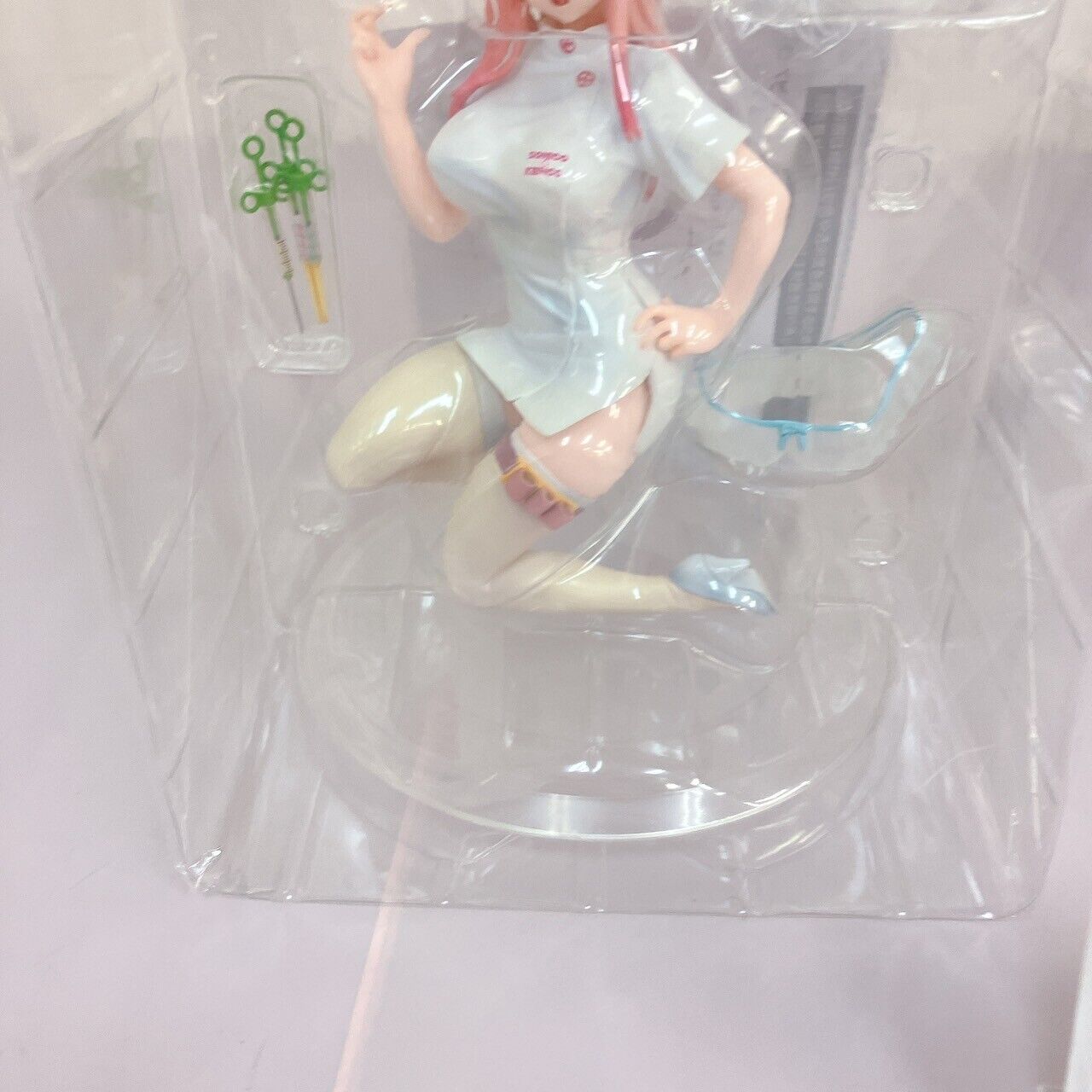 Nitro Super Sonico Special Figure Nurse Ver. White Headphone Syringe Girl Anime