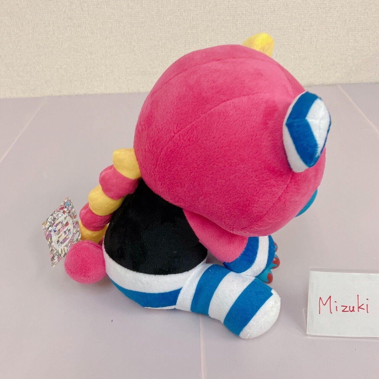 TAiTo Gloomy Bloody Bear Nanbaka Uno Pink Plush Soft Stuffed Toy Collaboration