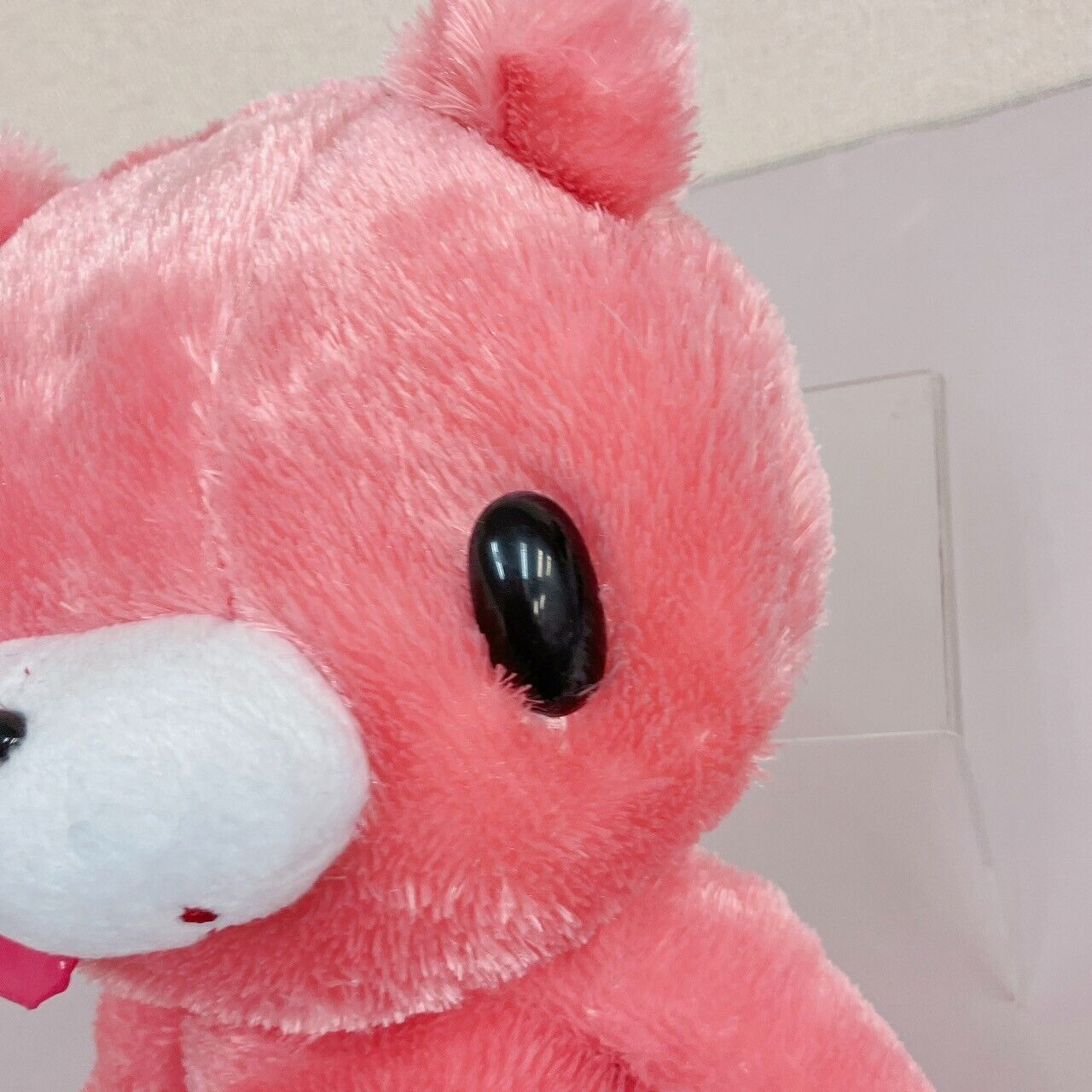 TAiTo Gloomy Bloody Bear Pink Plush Soft Stuffed Toy Doll 5th Anniversary ChaxGP